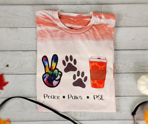Peace Paws PSL Shirt