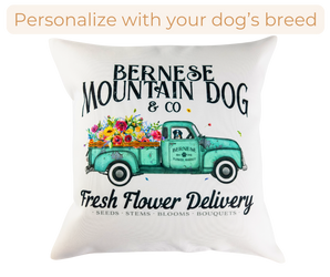 Fresh Flower Delivery Pillow