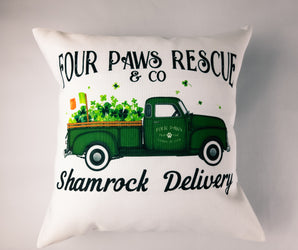 Shamrock Delivery Pillow