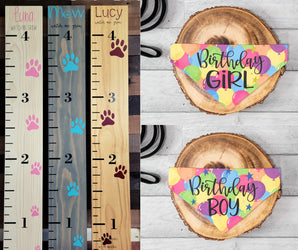 Birthday Growth Chart and Bundle