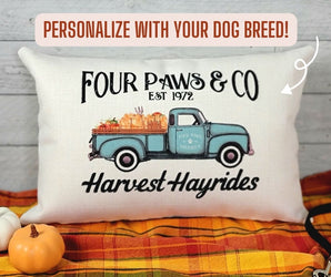 Harvest Hayrides Pillow